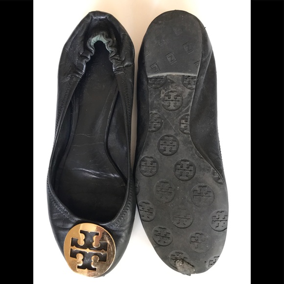 Tory Burch black Reva flats size 7 - Picture 2 of 5